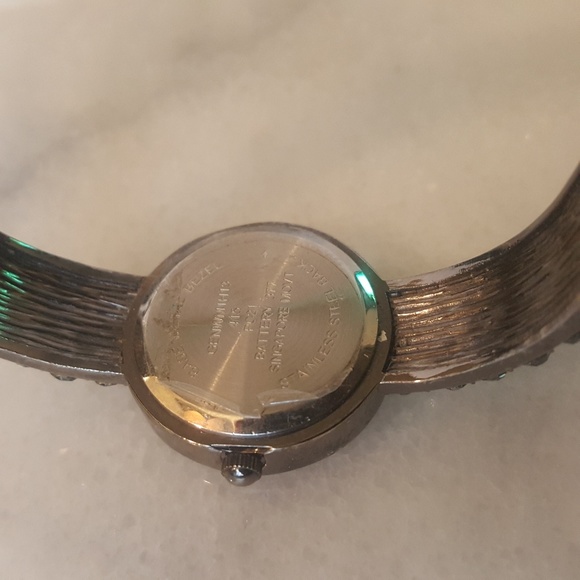 ✅Gunmetal Pave Cuff Watch - Picture 6 of 8